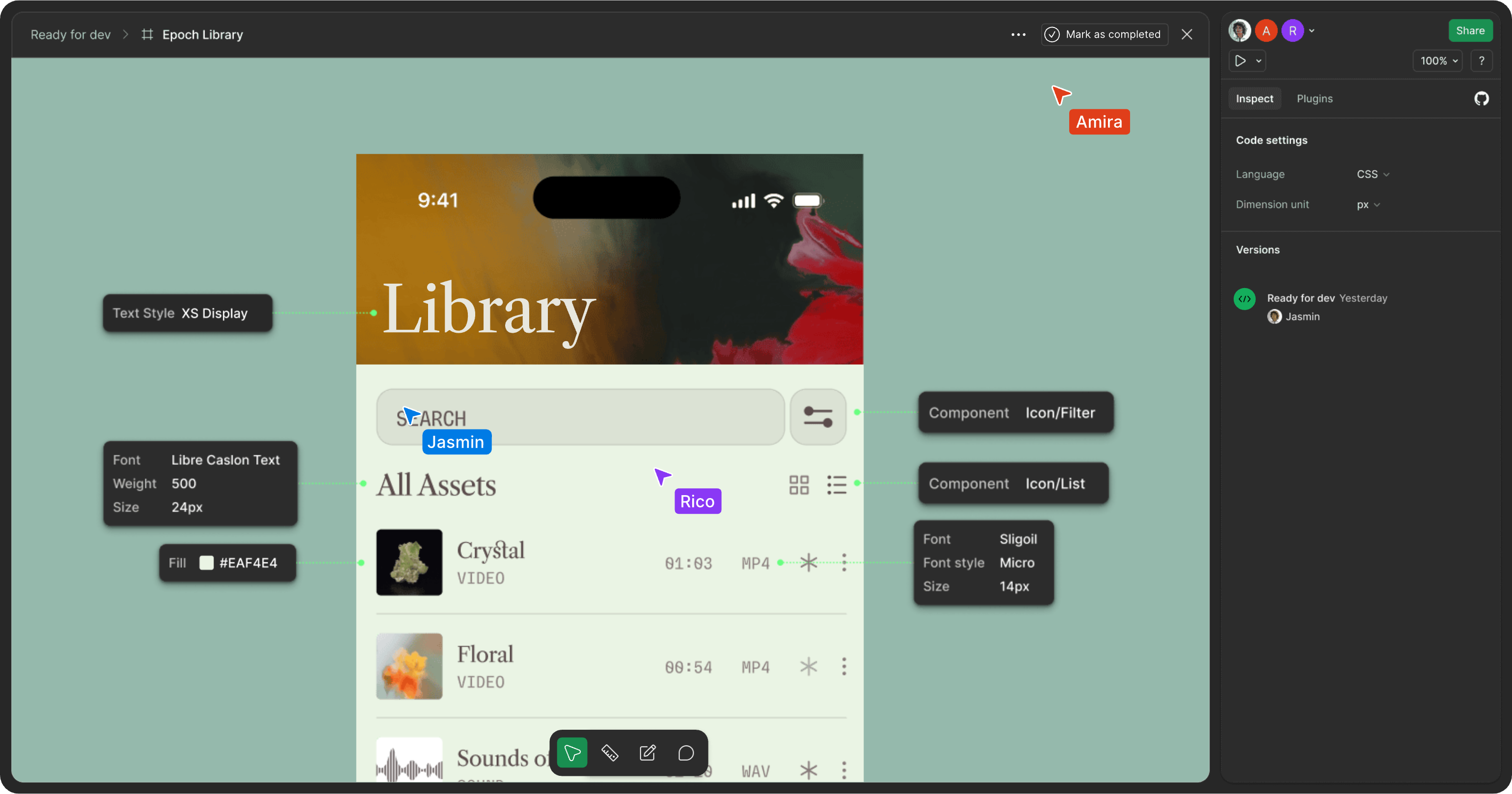 Figma Dev Mode (c) Figma