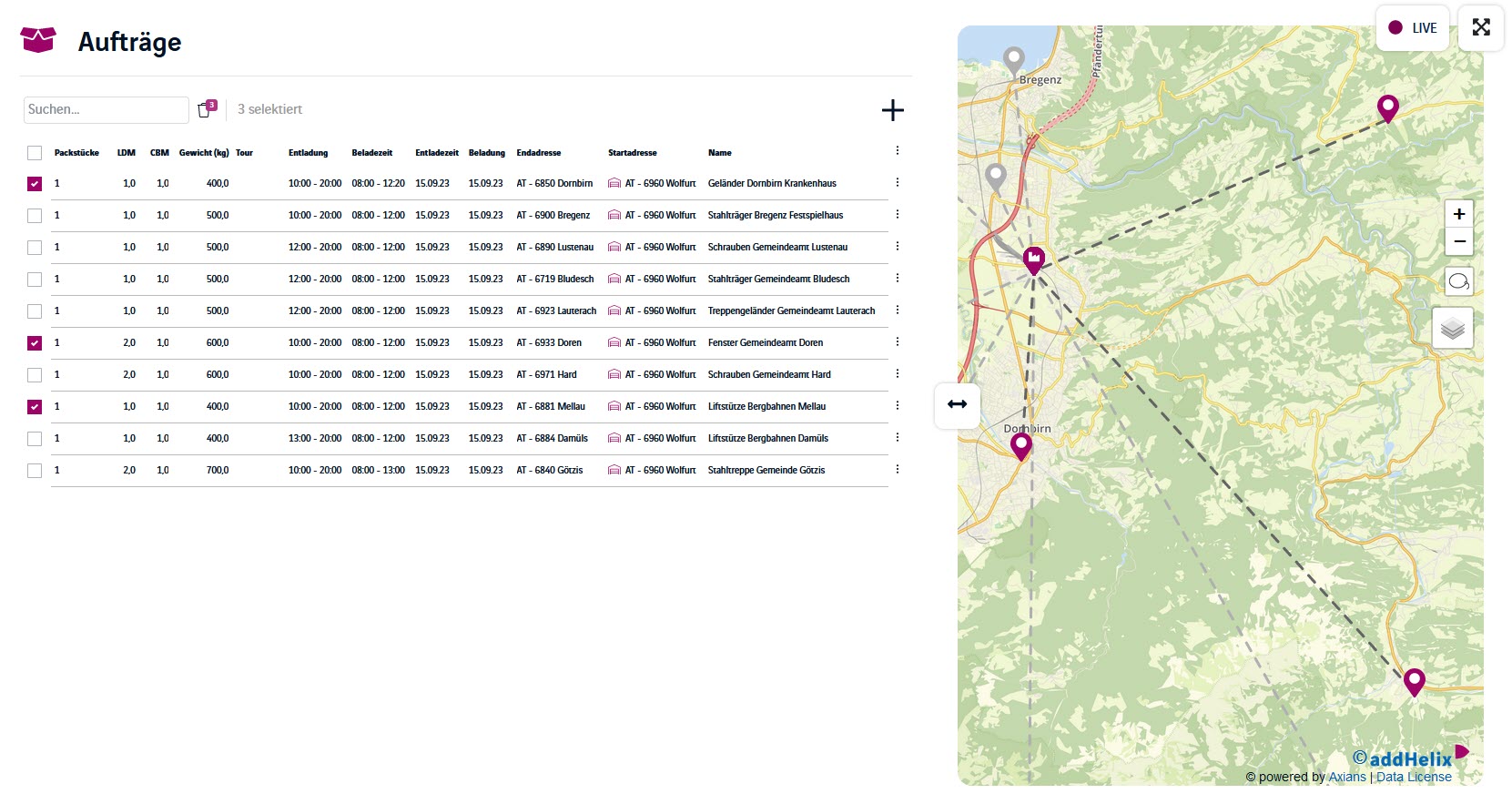 Axians Roadrunner Shipment