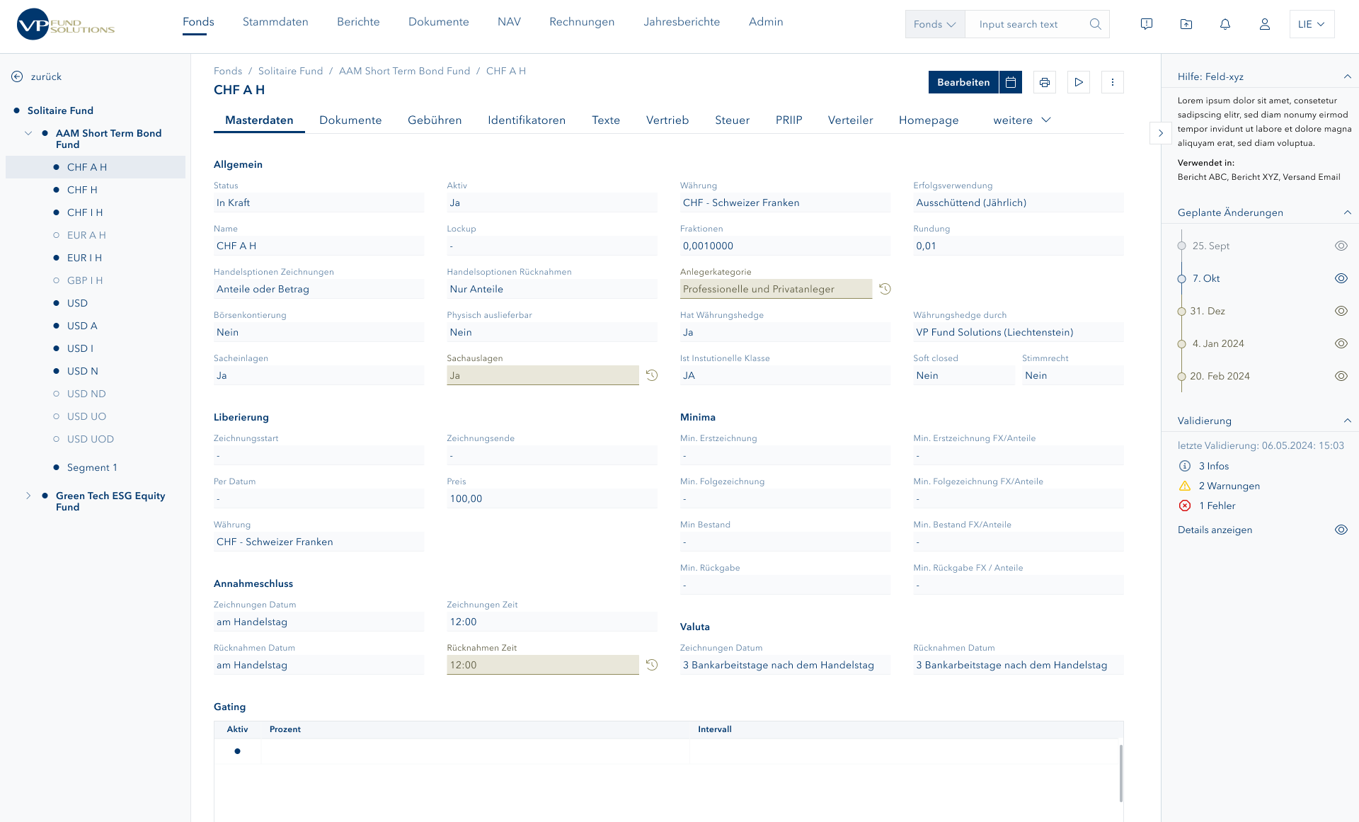 VP Fund Solutions - Neusystem